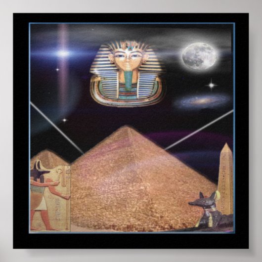 King tut art poster (Vorne)