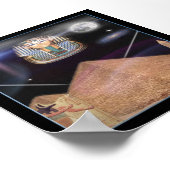 King tut art poster (Ecke)
