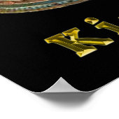 KIng Tut art Poster (Ecke)