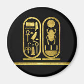 King Tut Cartouche Magnet (Vorne)