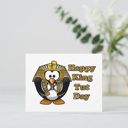 King Tut Day Postkarte (Stehend Vorderseite)