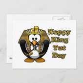 King Tut Day Postkarte (Vorne/Hinten)