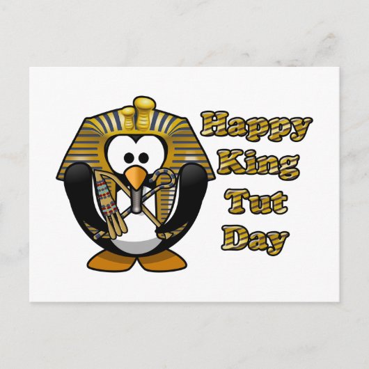 King Tut Day Postkarte (Vorderseite)