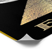 King tut digital art poster (Ecke)