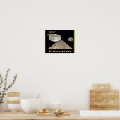 King tut digital art poster (Küche)