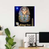King tut digital art poster (Heimbüro)