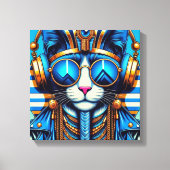 KING TUT PERSISCHER KATZE COOL 9 LEINWANDDRUCK (Vorderseite)