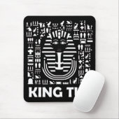 King tut pharaoh egyptian Hieroglyphe Alphabet Mousepad (Mit Mouse)