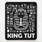 King tut pharaoh egyptian Hieroglyphe Alphabet Mousepad (Vorne)
