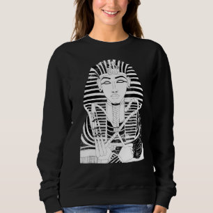King Tut Pharaoh Tutankhamun Geek History Sweatshirt