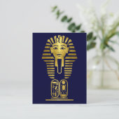 King Tut Postkarte (Stehend Vorderseite)