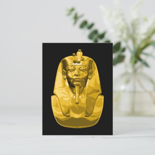 King Tut Postkarte (Stehend Vorderseite)