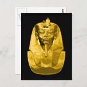 King Tut Postkarte (Vorne/Hinten)
