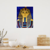 King Tut Tutankhamun Antike Ägyptische Kunstdrucke Poster (Küche)