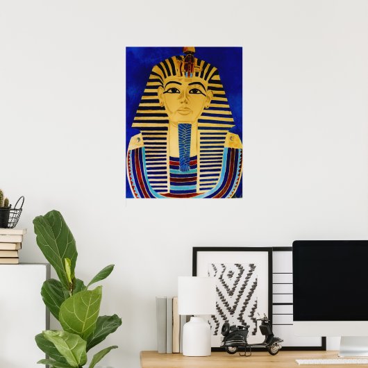 King Tut Tutankhamun Antike Ägyptische Kunstdrucke Poster (Heimbüro)