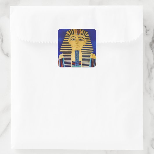 King Tut Tutankhamun Art Aufkleber (Tasche)