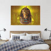 King Tut Tutankhamun Canvas Print Picture 11 Leinwanddruck (Insitu (Schlafzimmer))
