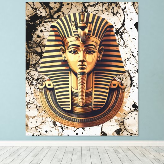 King Tut Tutankhamun Canvas Print Picture 12 Leinwanddruck (Insitu (Holzboden))