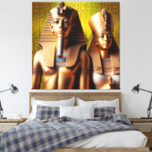 King Tut Tutankhamun Canvas Print Picture 14 Leinwanddruck (Insitu (Schlafzimmer))