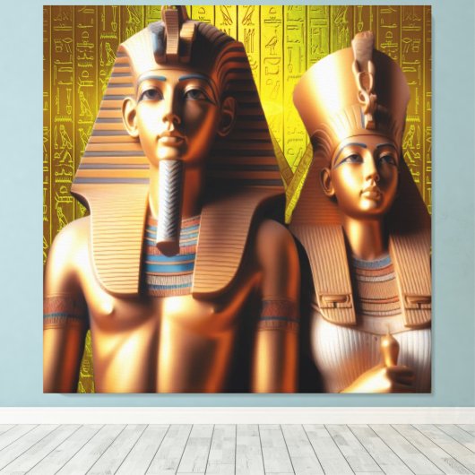 King Tut Tutankhamun Canvas Print Picture 14 Leinwanddruck (Insitu (Holzboden))