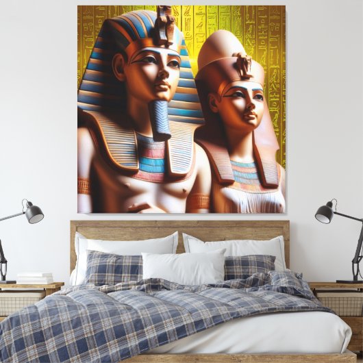 King Tut Tutankhamun Canvas Print Picture 15 Leinwanddruck (Insitu (Schlafzimmer))