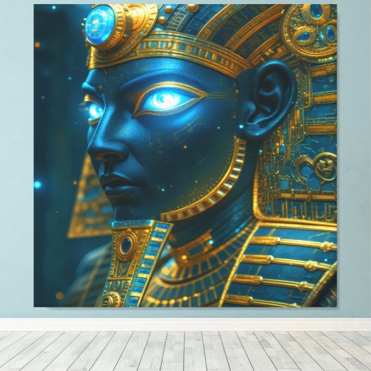 King Tut Tutankhamun Canvas Print Picture 17 Leinwanddruck (Insitu (Holzboden))