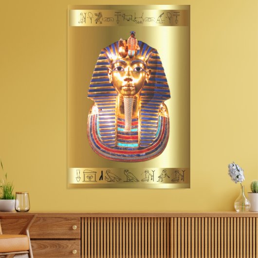 King Tut Tutankhamun Canvas Print Picture 3 Leinwanddruck (Insitu (Wohnzimmer))