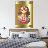 King Tut Tutankhamun Canvas Print Picture 3 Leinwanddruck (Insitu (Schlafzimmer))