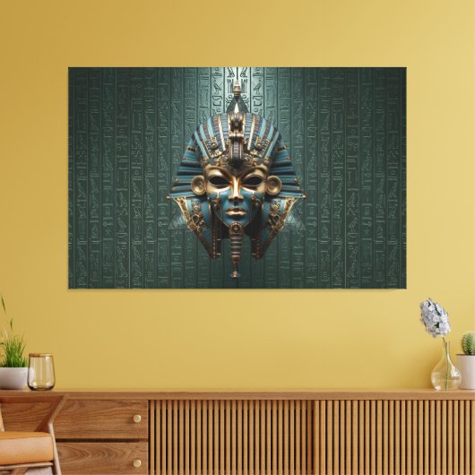 King Tut Tutankhamun Canvas Print Picture 5 Leinwanddruck (Insitu (Wohnzimmer))
