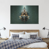 King Tut Tutankhamun Canvas Print Picture 5 Leinwanddruck (Insitu (Schlafzimmer))
