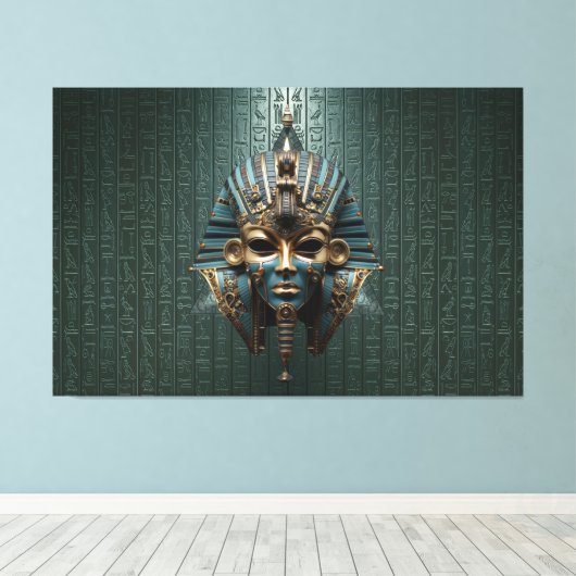 King Tut Tutankhamun Canvas Print Picture 5 Leinwanddruck (Insitu (Holzboden))