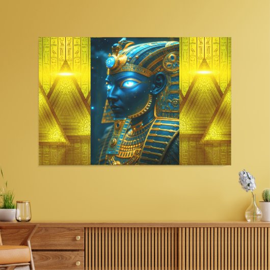 King Tut Tutankhamun Canvas Print Picture 6 Leinwanddruck (Insitu (Wohnzimmer))