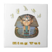 King Tut und Ägypten Fliese (Vorderseite)