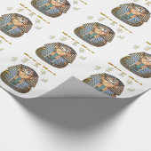 King Tut und Ägypten Geschenkpapier (Ecke)