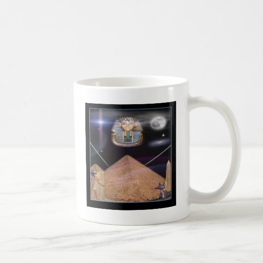 King Tut und Ägypten Kaffeetasse (Rechts)