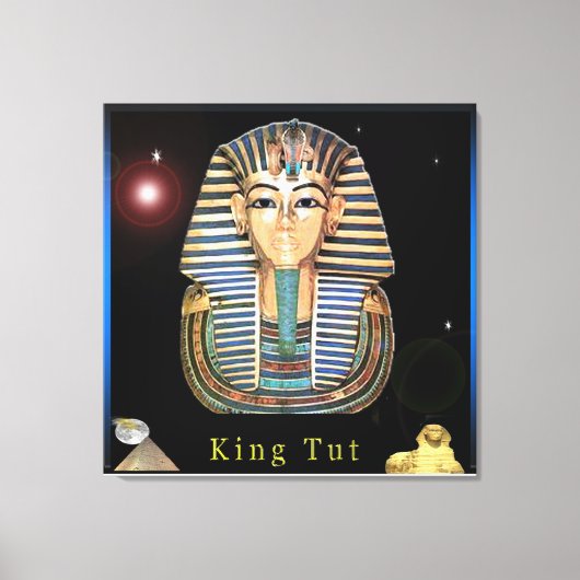 King Tut und Ägypten Leinwanddruck (Vorderseite)