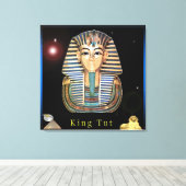 King Tut und Ägypten Leinwanddruck (Insitu (Holzboden))