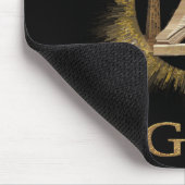 King Tut und Ägypten Mousepad (Ecke)