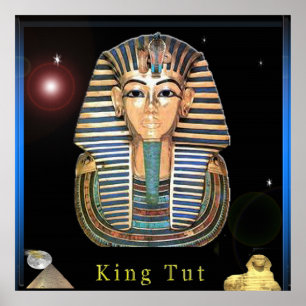 King Tut und Ägypten Poster