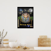 King Tut und Ägypten Poster (Küche)