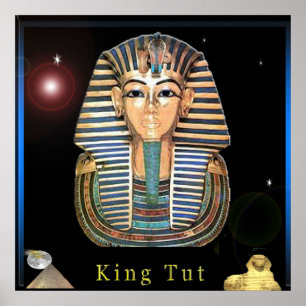 King Tut und Ägypten Poster