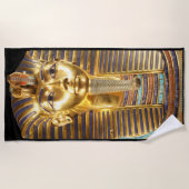 King Tutankamun Beach Handtuch (Vorderseite)