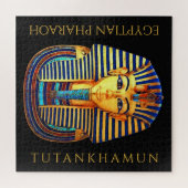 King Tutankhamun Ancient Egyptian Pharaoh Calming Puzzle (Horizontal)