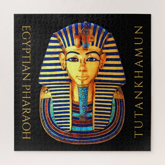 King Tutankhamun Ancient Egyptian Pharaoh Calming Puzzle (Vertikal)