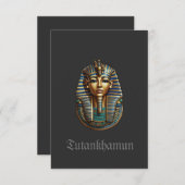 King Tutankhamun Flat Vielen Dank für Ihre Karte (Vorne/Hinten)