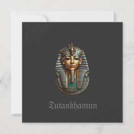 King Tutankhamun Flat Vielen Dank für Ihre Karte