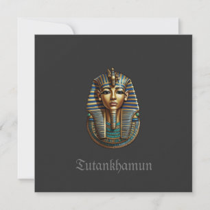 King Tutankhamun Flat Vielen Dank für Ihre Karte