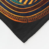 King Tutankhamun, Goldene Maske Fleecedecke (Ecke)