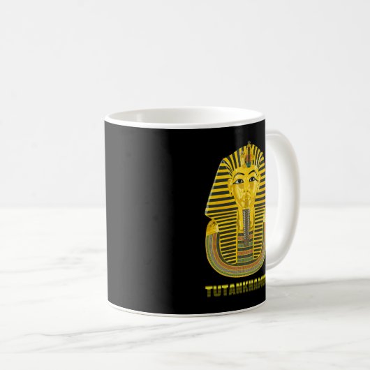 King Tutankhamun Kaffeetasse (VorderseiteRechts)