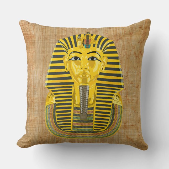 King Tutankhamun Kissen (Vorderseite)